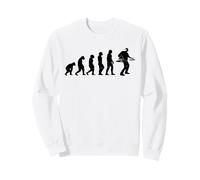 Disque de Musique rétro des années 80 - Jockey DJ Sweatshirt