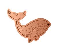 Disque de nettoyage du bain d'oiseaux | Avec support à trois points pour toutes les saisons de l'année - Comptoir de nettoyage en cuivre avec animaux marins - Pour le jardin, la cour et les