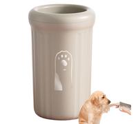 Disque de nettoyage pour pattes de chien, machine à laver les pattes de chien, gobelet de nettoyage pour pieds boueux, nettoyeur de pattes de chien portable avec poils doux pour toutes les races