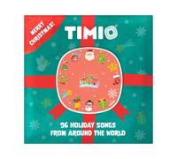 Disque De Noël Timio ¿ 96 Chansons Festives En 8 Langues Multicolore