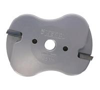 Disque de parage Kerbl 2Cut hard (x10) Gris TU