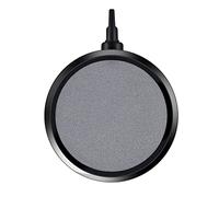 Disque de Pierre à Air pour Aquarium - Diffuseur de Bulles Durable pour Aquarium et étang à Carpes koï - 10,7 Cm - Matériau compressé de Haute qualité