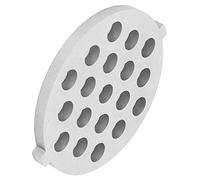 Disque de plaque de moulin à viande Beufee, accessoire de viande en acier inoxydable accessoire 8 mm Remplacement de la lame de broyage alimentaire