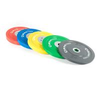 Olive Rubber 10 Kg Olympic Bumper Plate Vert 10 kg