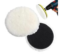 Disque de polissage de voiture : vernis en verre pour voiture, tampon de polissage de disque en feutre de laine pour meubles, polissage de voiture, verre, voiture, acier inoxydable