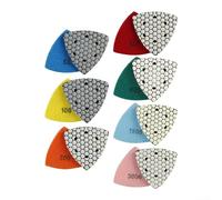 Disque de polissage diamant à sec pour disques de ponçage triangulaires de 90 mm pour granit, marbre, béton, grain 50# à 3000# (grain 3000)