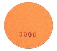 Disque de polissage diamanté 100 mm 10,2 cm - Disque abrasif humide haute efficacité durable pour granit, marbre, béton, pierre, verre, céramique (grain 3000)