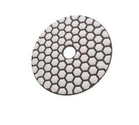 Disque de polissage diamanté 4"/100 mm, disque de ponçage flexible et tranchant à usage sec, liant résine for granit, marbre, pierre, meulage abrasif(Grit 200)