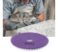 Disque de polissage diamante rond de 4 pouces pour granit, marbre, polisseuse humide (800#)