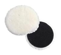 Disque de polissage en feutre de laine : roue de polissage de voiture de 10 cm, tampon en verre et poussoir en métal, pudo durable de haute qualité | Polyvalent pour meubles en bois automobile acier