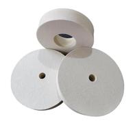 Disque de polissage en laine T8 250 mm, 10 pouces, feutre dur, for système de finition Tormek, mandrin 12 mm