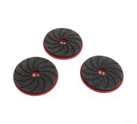 Disque de polissage flexible pour une utilisation humide et sèche, tampon de ponçage en résine avec support en nylon pour la coupe et le chanfreinage, ponçage rapide pour coins 50 à 200