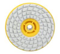Disque de polissage humide et sec de 100 mm pour poncer le marbre, les granits, le béton, les plans de travail, la finition des bords de la pierre
