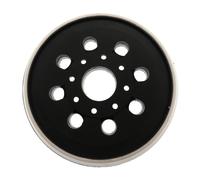 Disque De Polissage - Plateau De Ponçage Ø 125 Mm Avec Hook Et Loop 8 Trous Compatible Avec Bosch Pex 220 A, Pex 220 Ae, Skil 7402/7490 Ponceuse Excentrique Par Poweka.