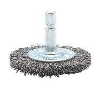 Disque de polissage pour perceuse fils ondulés 50mm Norton