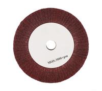 Disque de polissage pour ponçage final du bois et du métal avec tissu non tissé grain 320 (150 mm)