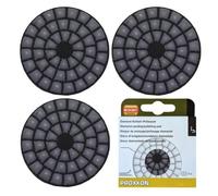 Disque de polissage Proxxon 28 657 P100 50 mm pour céramique, lot de 3 pièces