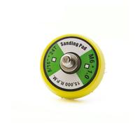 Disque de ponçage 1/2/3 pouces, support de ponceuse for polisseuse pneumatique, plaque arrière auto-agrippante, outil de meulage abrasif M6 et 5/16 x 24 dents(1inch 5pieces,M6)