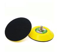 Disque de ponçage 1/2/3 pouces, support for polisseuse pneumatique, plaque arrière auto-agrippante, outil de meulage abrasif M6 5/16 x 24 dents, 1 pouce, 2 pièces(3inch 2pieces,M6)