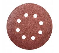 Disque de ponçage 60 g, 125 mm, fixation Velcro, lot de 5