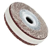 Disque de ponçage à roue à lamelles de 4 pouces, for métal et bois, tissu émeri grain 80 for l'élimination et la finition de la corrosion, 1 pièces