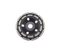 Disque de Poncage Beton,Disque Diamant 100/125/150/180/230mm Double rangée diamant Segment meule tasse disque broyeur béton granit pierre(Size:180mm)