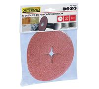 Disque de poncage corindon pour perceuse Ø 127 mm gr120