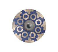 Disque de ponçage de broyeur, Disque de meulage diamanté 100 mm, tampon polissage for béton, marbre, meule d'angle, bloc abrasif(Coarse)