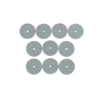 Disque de ponçage de broyeur, Lot de 10 mini disques abrasifs for perceuse, meule, polissage, disque rotatif(Gray)