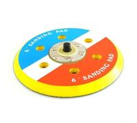 Disque de ponçage orbital aléatoire haute performance de 15,2 cm à double action pour roues de polissage