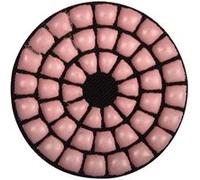 Proxxon 28657 Lot de 3 tampons de ponçage et de polissage diamantés K 100 Ø 50 mm pour polisseuse d'angle WP/E et WP/A