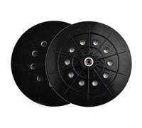 Disque de ponçage pour ponceuse à cloison sèche de 215 mm avec 10 trous et filetage de 6 mm, disque de ponçage pour ponceuses sans poussière et modèles de câble Porter, bleu PP Polis