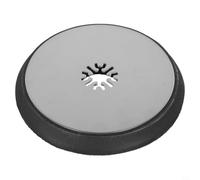 Disque de ponçage rond de 115 mm pour outil multifonction oscillant, fixation d'angle en acier inoxydable compatible avec Multimaster, pour bois dur, métal, plastique, lissage et