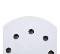 Disque de ponçage souple de 12,7 cm avec 8 trous conçu pour les ponceuses Bosch pour améliorer l'extraction de la poussière et les résultats de ponçage