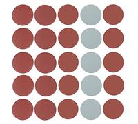 Disque de ponceuse à grains mélangés, 25 pièces, tampons de papier de polissage, ensemble de papier de verre abrasif pour divers matériaux de Surface