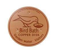 Disque De Purification Pour Bain D'oiseaux - Support Triple Point, Nettoyeur De Fontaine Extérieure | Plate-forme À Trois Nœuds, Désinfectant Pour Bassin De Jardin Pour Pelouse, Jardin, Patio, Entreti