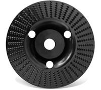 Disque de râpe pour meuleuse d'angle - MAS - 125 mm - Alésage 22 mm - Flexible - Pour sculpture et meulage du bois