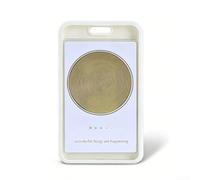 Disque de résonance Wealth Attraction, cinq modes de couleur pour un flux positif et un équilibre émotionnel, noir et blanc pour appareil Schumann Energy (blanc)