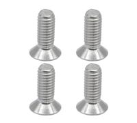 Disque de Rotor de frein M6 x 16mm, vis à boulon fraisé à douille hexagonale for VW for Jetta 1H 1J 1B 2000-2012 2013 2014 2015 2016 2017 for Bora(4Pcs)
