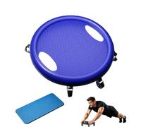 Disque De Roue À Roulettes Abdominales Avec Genouillère | Disques Coulissants Antidérapants Rouleaux Fitness , L'entraîneur Abdominal Glisse Silencieuse Douce Pour Tout Corps