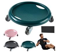 Disque de roue abdominale avec tapis for genoux - Core Sculpting Master | Atteignez une forme physique optimale avec une rotation à 360°, des roues silencieuses