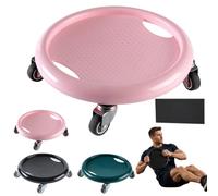 Disque de roue abdominale avec tapis for genoux - Core Sculpting Master | Atteignez une forme physique optimale avec une rotation à 360°, des roues silencieuses