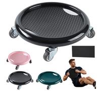 Disque de roue abdominale avec tapis for genoux - Core Sculpting Master | Atteignez une forme physique optimale avec une rotation à 360°, des roues silencieuses