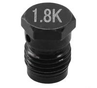 Disque de rupture de valve de régulateur en laiton 1,8 K 3 K 5 K 6 K 7,5 K pour PCP Air Step HPA Vis de sécurité Noir Argent (1800 psi)