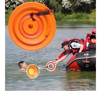 Disque de sauvetage d'urgence - Planche de sauvetage cannelée portable pour lacs et rivières, dispositif de sécurité facile à lancer