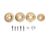 Disque de Sculpture sur Bois, Set de Fichier Rotatif pour Meuleuse d'Angle, Accessoires de Meulage et Façonnage en Acier - Haute Durabilité, Compatibilité Universelle, Idéal pour
