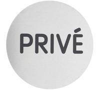 Disque De Signalisation Privé, Aluminium Adhésif, 80mm Thirard