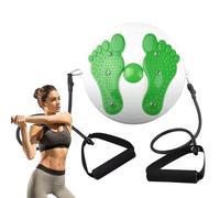 Disque De Torsion À La Taille - Twist Exercing Board Avec Corde De Tension | Masseur De Pieds, Machine De Sculpteur À La Vie, Équipement D'entraînement De L'estomac Pour Le Moulage Du Corps, R