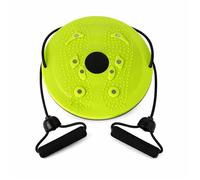 Disque De Torsion Avec Bandes De Résistance, Plateau Antidérapant Pour Core Taille Hanches Jambes Bras, Entraînement Équilibre Maison Ou Bureau, Adultes Débutants (Green)