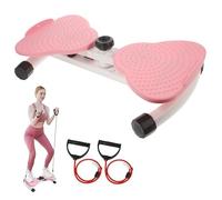 Disque de Torsion avec Bandes élastiques Planche de Torsion de la Taille Twist Waist Twister Machine équipement Fitness Maison pour Abdominaux et Hanches Femmes Disque de Torsion Résistance Réglable